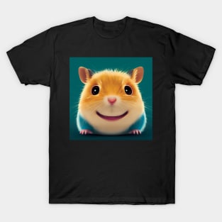 A cute hamster with friendly smile T-Shirt